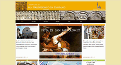 Desktop Screenshot of parrocchiasanbartolomeo.it